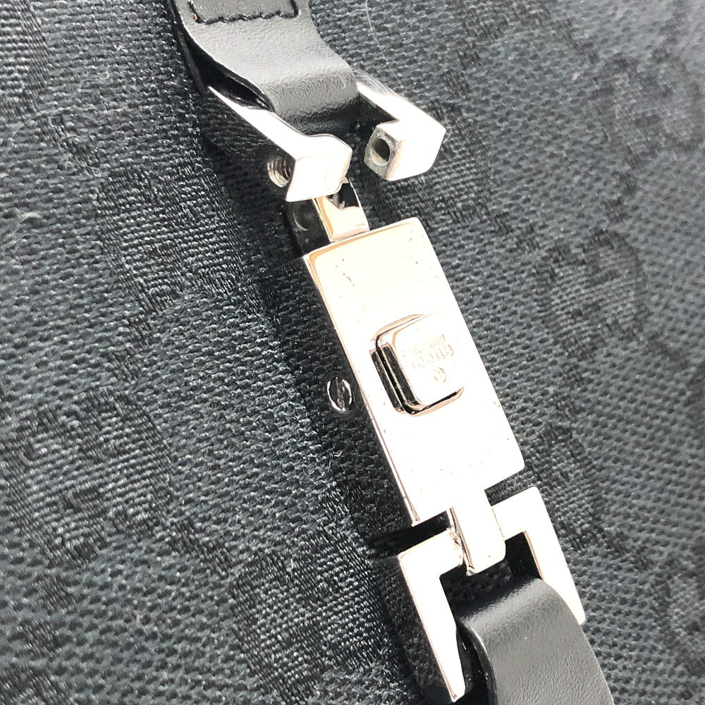 GUCCI 035.2184 GG Jackie Long Wallet, Bifold Wallet, GG Canvas, Women's, Black