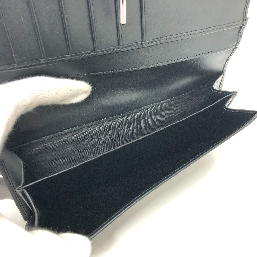 GUCCI 035.2184 GG Jackie Long Wallet, Bifold Wallet, GG Canvas, Women's, Black
