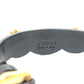 GUCCI Tiger Head Accessory Bracelet Leather Men's Black
