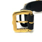 GUCCI Tiger Head Accessory Bracelet Leather Men's Black