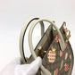 GUCCI 659983 GG Repomme 2-Way Handbag in GG Supreme Canvas, Beige