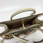 GUCCI 659983 GG Repomme 2-Way Handbag in GG Supreme Canvas, Beige