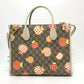 GUCCI 659983 GG Repomme 2-Way Handbag in GG Supreme Canvas, Beige