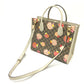 GUCCI 659983 GG Repomme 2-Way Handbag in GG Supreme Canvas, Beige
