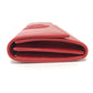 Salvatore Ferragamo Gancini Bifold Wallet, Leather, Women's, Red