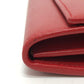 Salvatore Ferragamo Gancini Bifold Wallet, Leather, Women's, Red