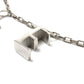 LOEWE Icon Logo Chain Necklace in SV925 Silver for Women