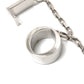 LOEWE Icon Logo Chain Necklace in SV925 Silver for Women