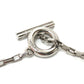 LOEWE Icon Logo Chain Necklace in SV925 Silver for Women