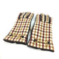 GUCCI 603635 Check Horsebit Gloves, Wool/Cashmere, Women's, Brown
