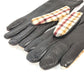 GUCCI 603635 Check Horsebit Gloves, Wool/Cashmere, Women's, Brown