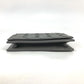BOTTEGA VENETA 605720 Bifold Intrecciato Leather Pass Case/Business Card Case for Men, Gray
