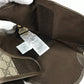 GUCCI 695719 GG Supreme Pet Coat, Dog Wear, Dog Tops, Unisex, Brown and Beige, GG Supreme Canvas