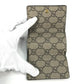 GUCCI 681704 BALENCIAGA Paper Mini Wallet, The Hacker Project Trifold Wallet, GG Supreme Canvas, Unisex, Beige