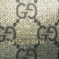 GUCCI 681704 BALENCIAGA Paper Mini Wallet, The Hacker Project Trifold Wallet, GG Supreme Canvas, Unisex, Beige