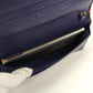 GUCCI 621892 ホースビット 1955 ドット 水玉 チェーンウォレット ショルダーバッグ 斜め掛け 長財布 レザー レディース ネイビー×レッド