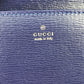GUCCI 621892 ホースビット 1955 ドット 水玉 チェーンウォレット ショルダーバッグ 斜め掛け 長財布 レザー レディース ネイビー×レッド
