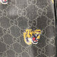 GUCCI 696013 インターロッキングG ミディアム バックパック タイガー トラ 虎 カバン リュックサック GGスプリームキャンバス メンズ ブラック