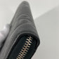 GUCCI 739482 ジャンボ GG ジップウォレット ラウンドファスナー 長財布 レザー メンズ ブラック