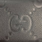 GUCCI 739482 ジャンボ GG ジップウォレット ラウンドファスナー 長財布 レザー メンズ ブラック