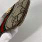 GUCCI 671722 GGスプリーム オフィディア コインケース 小銭入れ 財布 キーフック付き キーケース GGスプリームキャンバス レディース ベージュ