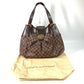 LOUIS VUITTON N41540 ダミエ システィナ GM トートバッグ カバン ショルダーバッグ ダミエキャンバス レディース エベヌ ブラウン