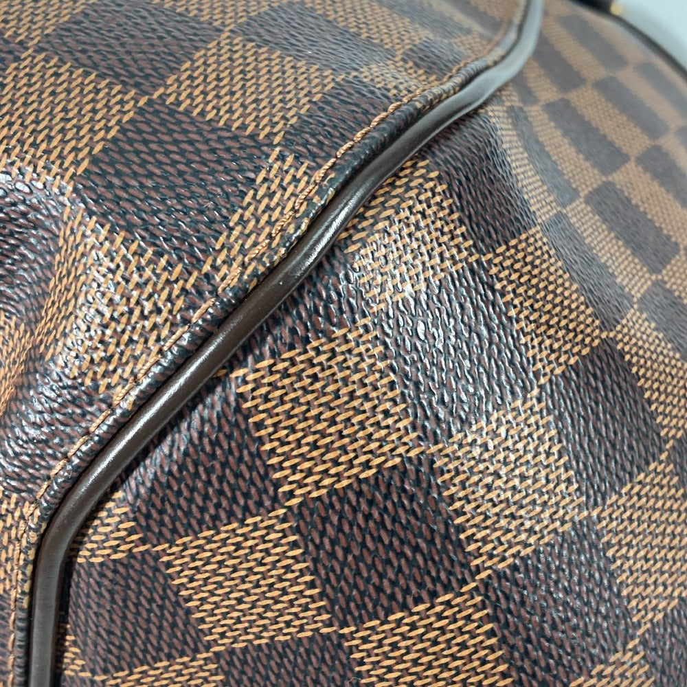 LOUIS VUITTON N41540 ダミエ システィナ GM トートバッグ カバン ショルダーバッグ ダミエキャンバス レディース エベヌ ブラウン