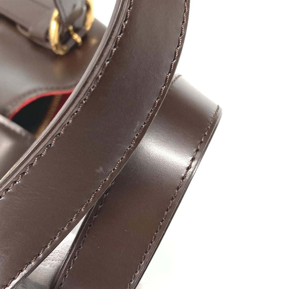 LOUIS VUITTON N41540 ダミエ システィナ GM トートバッグ カバン ショルダーバッグ ダミエキャンバス レディース エベヌ ブラウン