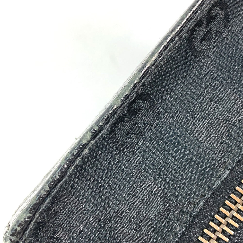GUCCI 28566 ベルトバッグ GG ウエストバッグ ボディバッグ GGキャンバス/レザー メンズ ブラック