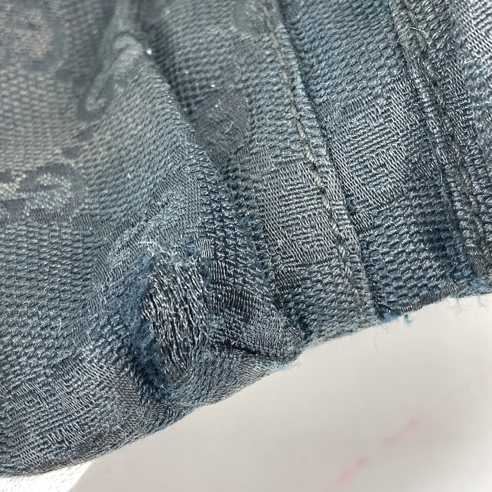 GUCCI 28566 ベルトバッグ GG ウエストバッグ ボディバッグ GGキャンバス/レザー メンズ ブラック