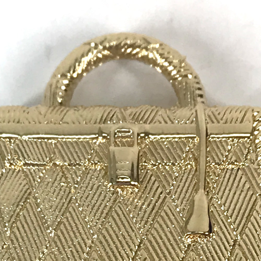 HERMES ペンダントトップ ネックレス アクセサリー キュリオシー キュリオジテ パーマブラス ペンダントトップ チャーム メタル レディース ゴールド