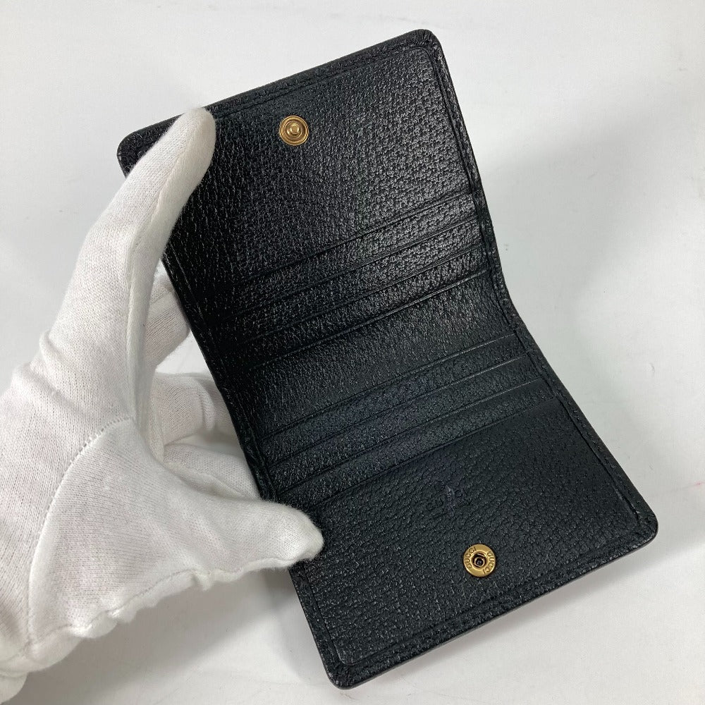 GUCCI 699304 ベルトバッグ ウエストバッグ GG ラウンドファスナー長財布＆カードケース＆ベルト 長財布 レザー メンズ ブラック
