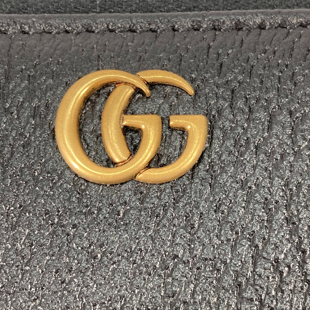 GUCCI 699304 ベルトバッグ ウエストバッグ GG ラウンドファスナー長財布＆カードケース＆ベルト 長財布 レザー メンズ ブラック