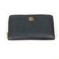 GUCCI 699304 ベルトバッグ ウエストバッグ GG ラウンドファスナー長財布＆カードケース＆ベルト 長財布 レザー メンズ ブラック