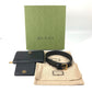 GUCCI 699304 ベルトバッグ ウエストバッグ GG ラウンドファスナー長財布＆カードケース＆ベルト 長財布 レザー メンズ ブラック
