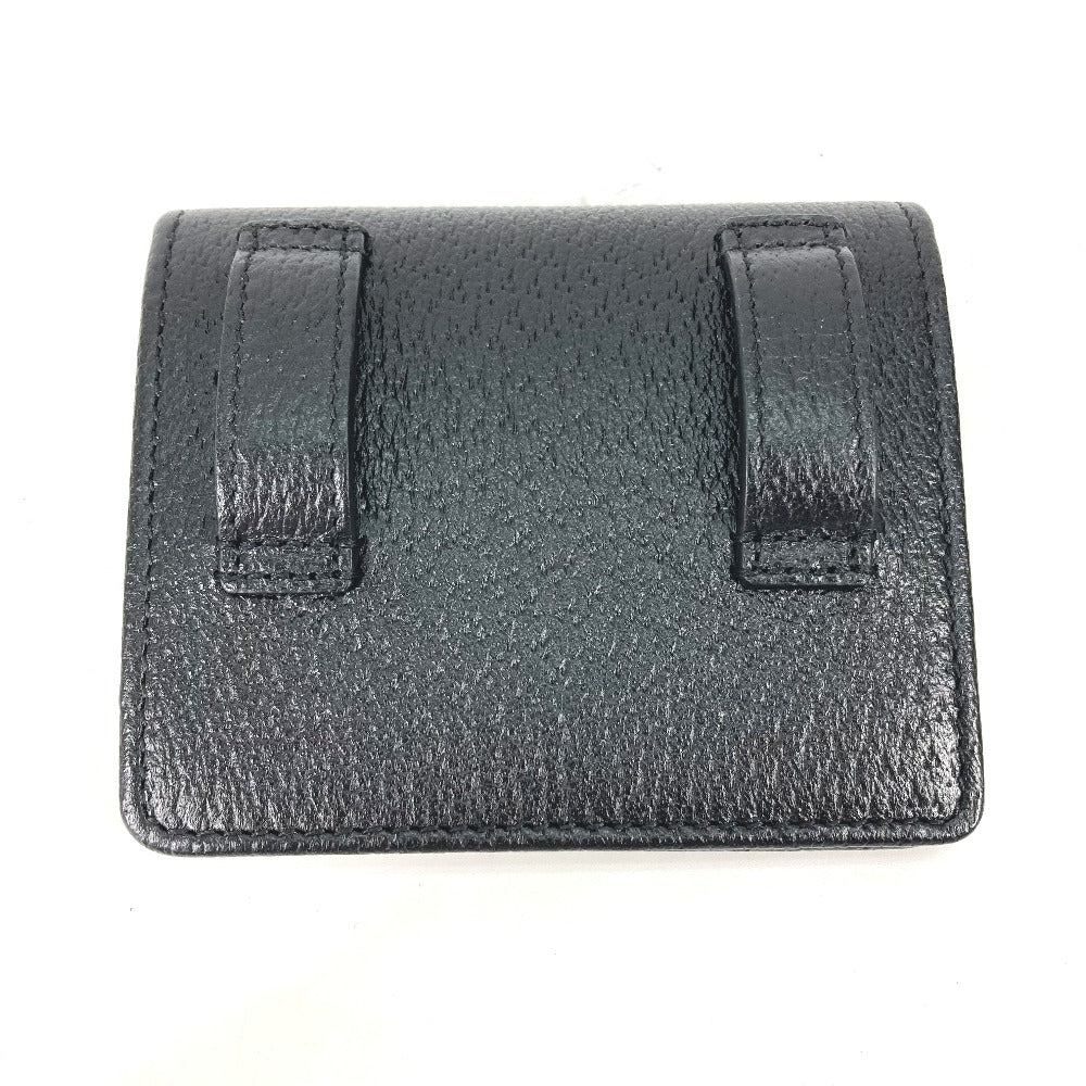 GUCCI 699304 ベルトバッグ ウエストバッグ GG ラウンドファスナー長財布＆カードケース＆ベルト 長財布 レザー メンズ ブラック