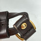 LOUIS VUITTON N41359 ダミエ ネヴァーフル PM ポーチ付き ショルダーバッグ カバン 肩掛け トートバッグ ダミエキャンバス メンズ エベヌ ブラウン
