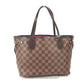 LOUIS VUITTON N41359 ダミエ ネヴァーフル PM ポーチ付き ショルダーバッグ カバン 肩掛け トートバッグ ダミエキャンバス メンズ エベヌ ブラウン