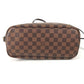 LOUIS VUITTON N41359 ダミエ ネヴァーフル PM ポーチ付き ショルダーバッグ カバン 肩掛け トートバッグ ダミエキャンバス メンズ エベヌ ブラウン