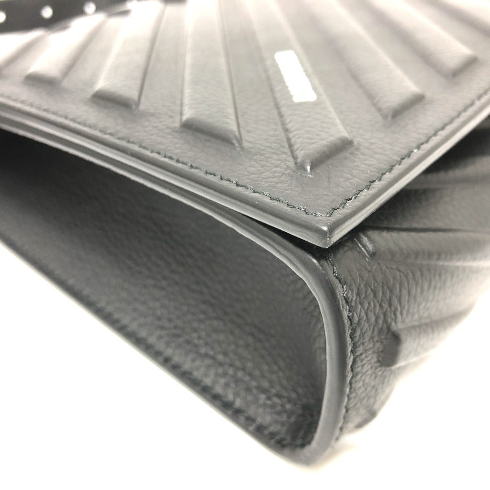 BALENCIAGA 679465 Car Flap カー フラップ 斜め掛けバッグ ショルダーバッグ レザー レディース ブラック