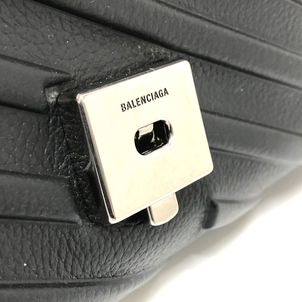BALENCIAGA 679465 Car Flap カー フラップ 斜め掛けバッグ ショルダーバッグ レザー レディース ブラック