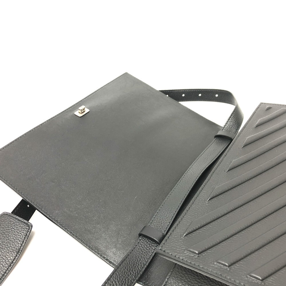BALENCIAGA 679465 Car Flap カー フラップ 斜め掛けバッグ ショルダーバッグ レザー レディース ブラック