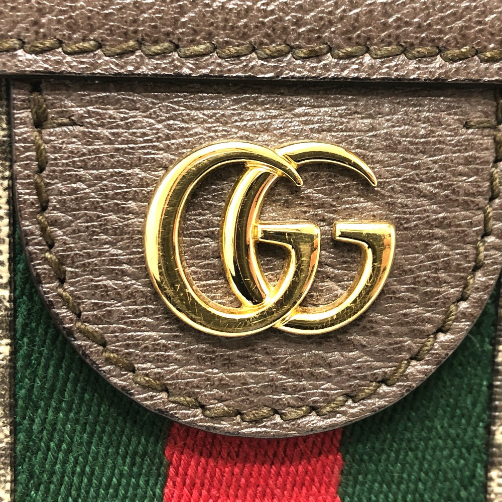 GUCCI 503877 オフィディア GG スモール チェーン カバン ショルダーバッグ GGスプリームキャンバス レディース ブラウン