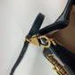 GUCCI 655661 ネオンカラーストラップ付 ダイアナ ミニ バンブー 2WAYハンドバッグ ショルダーバッグ 斜め掛け トートバッグ レザー レディース ブラック