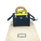 GUCCI 655661 ネオンカラーストラップ付 ダイアナ ミニ バンブー 2WAYハンドバッグ ショルダーバッグ 斜め掛け トートバッグ レザー レディース ブラック