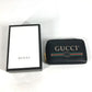 GUCCI 496319 小銭入れ 財布 ロゴ ラウンドファスナー コインケース レザー レディース ブラック