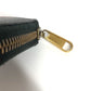 GUCCI 496319 小銭入れ 財布 ロゴ ラウンドファスナー コインケース レザー レディース ブラック