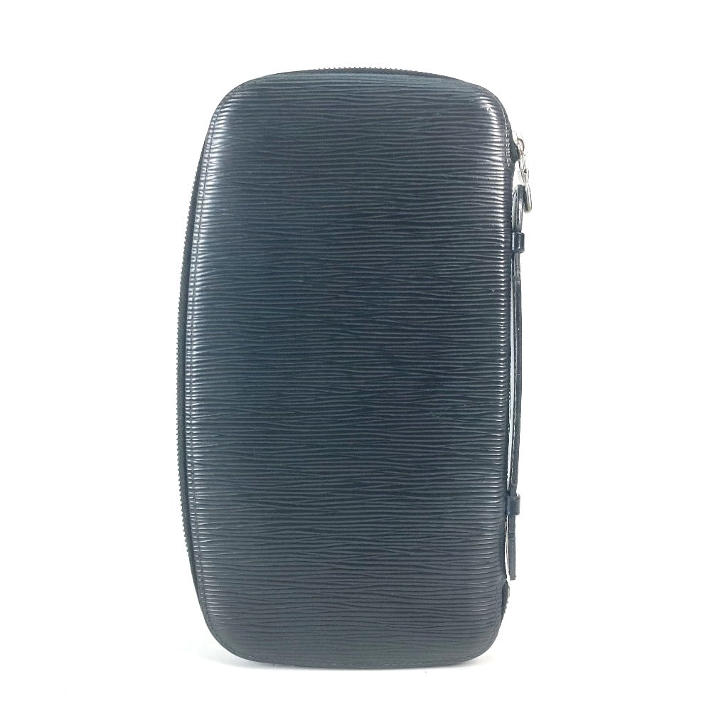LOUIS VUITTON M63042 エピ オーガナイザー アトール トラベルバッグ ハンドバッグ クラッチバッグ 長財布 エピレザー メンズ ノワール ブラック