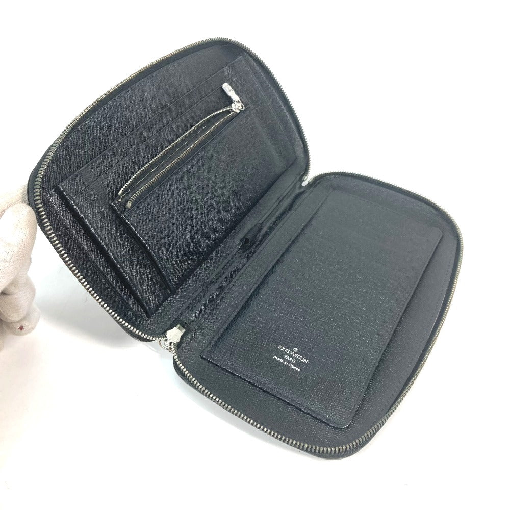LOUIS VUITTON M63042 エピ オーガナイザー アトール トラベルバッグ ハンドバッグ クラッチバッグ 長財布 エピレザー メンズ ノワール ブラック
