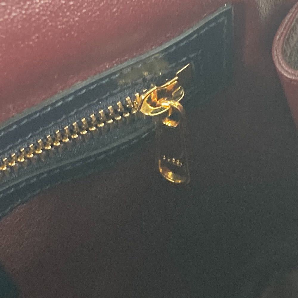 GUCCI 621220 ホースビット 1955 スモール トップハンドル 2WAY ショルダーバッグ 肩掛け 斜め掛け ハンドバッグ キャンバス/レザー レディース ベージュ×ダークネイビー